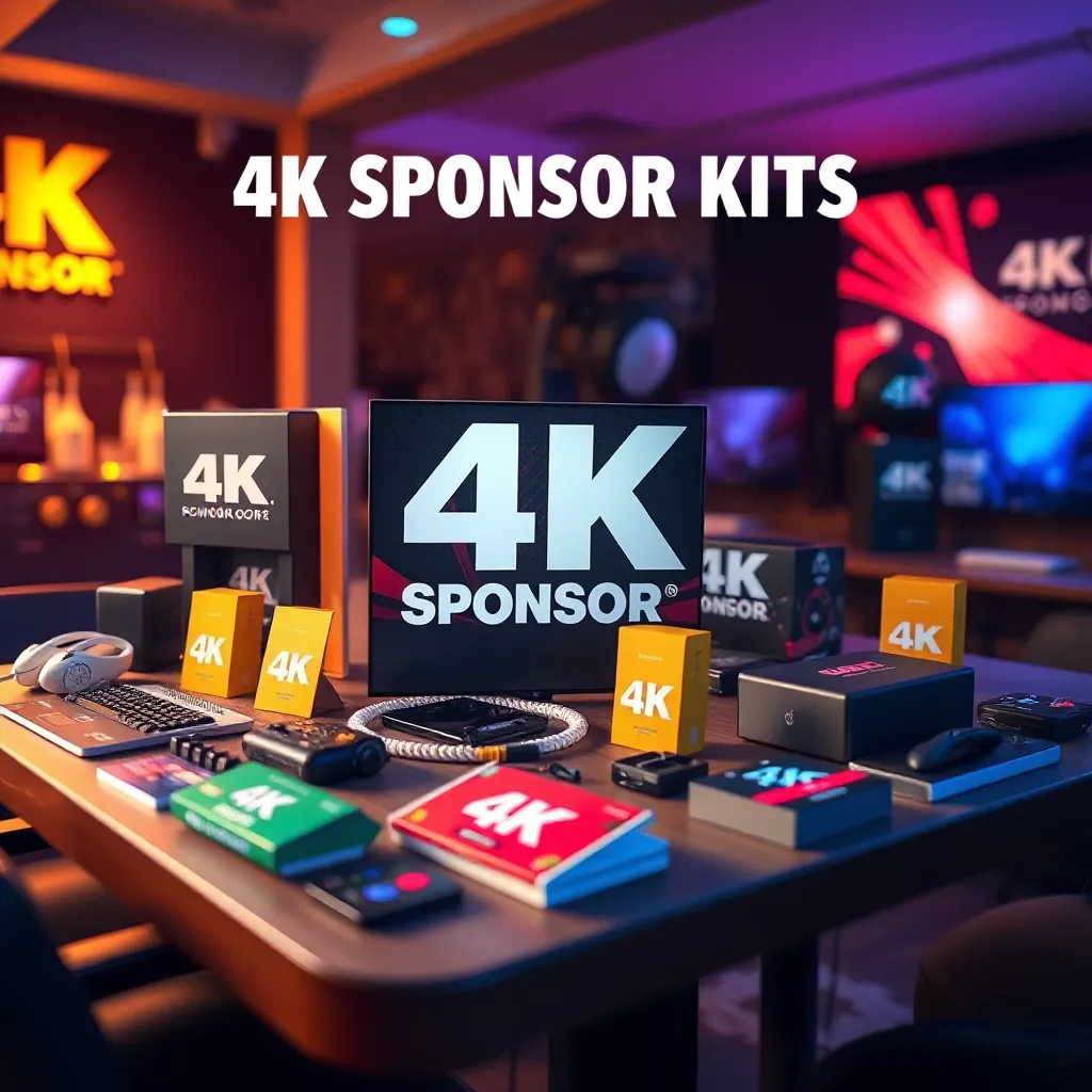 Explore the Best 4K Sponsor Kits for 2026 : LevelUpTalk