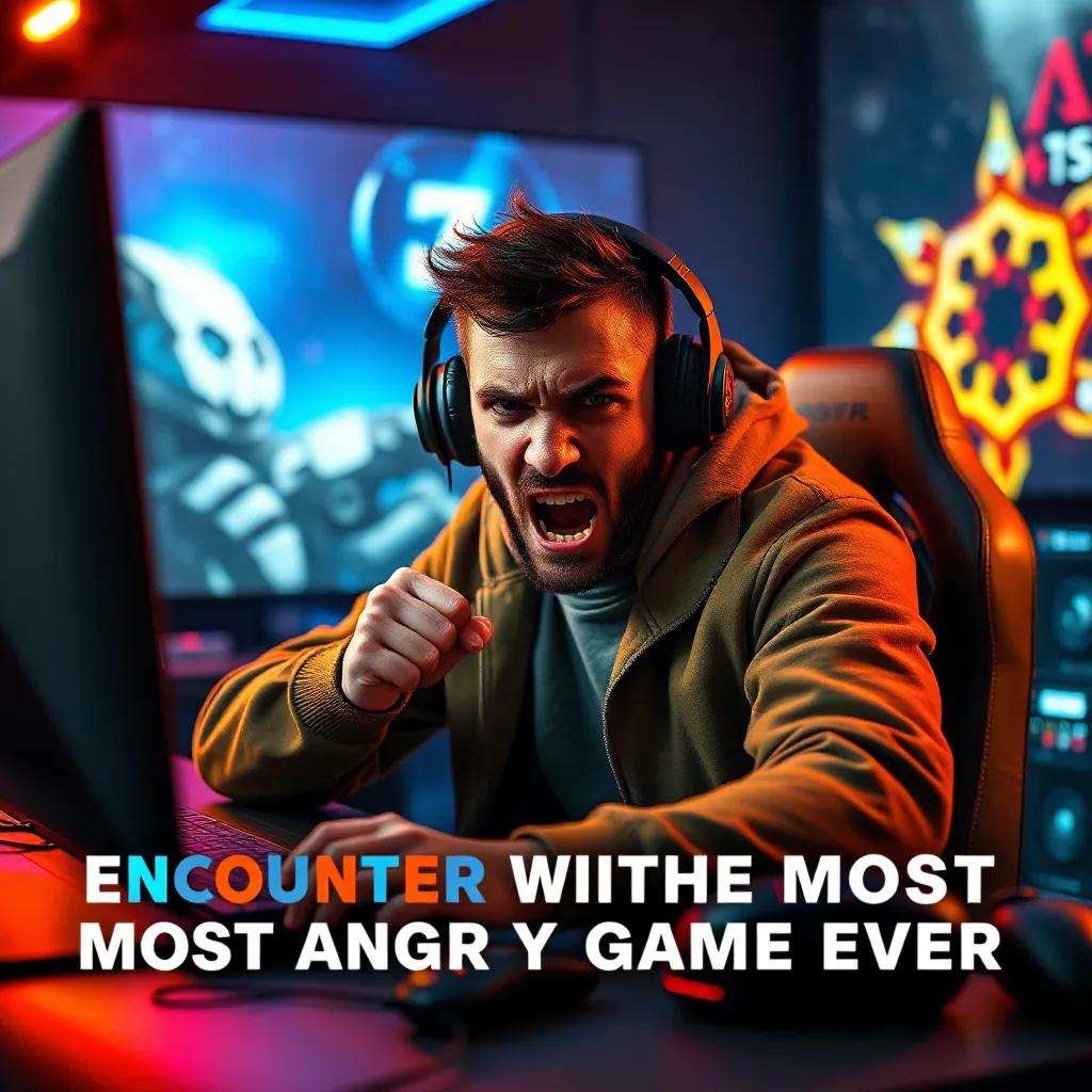 Encounter with the Most Angry Gamer Ever : LevelUpTalk