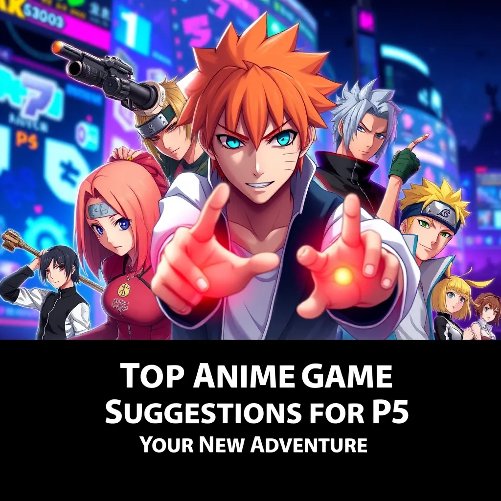 Top Anime Game Suggestions for PS5: Your New Adventure : LevelUpTalk