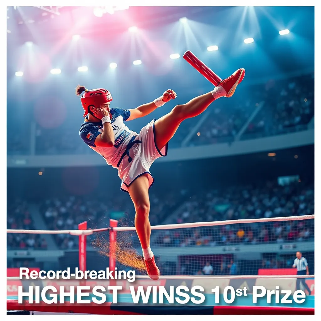Record-Breaking Highest Kick Wins 1st Prize 🥇 : LevelUpTalk