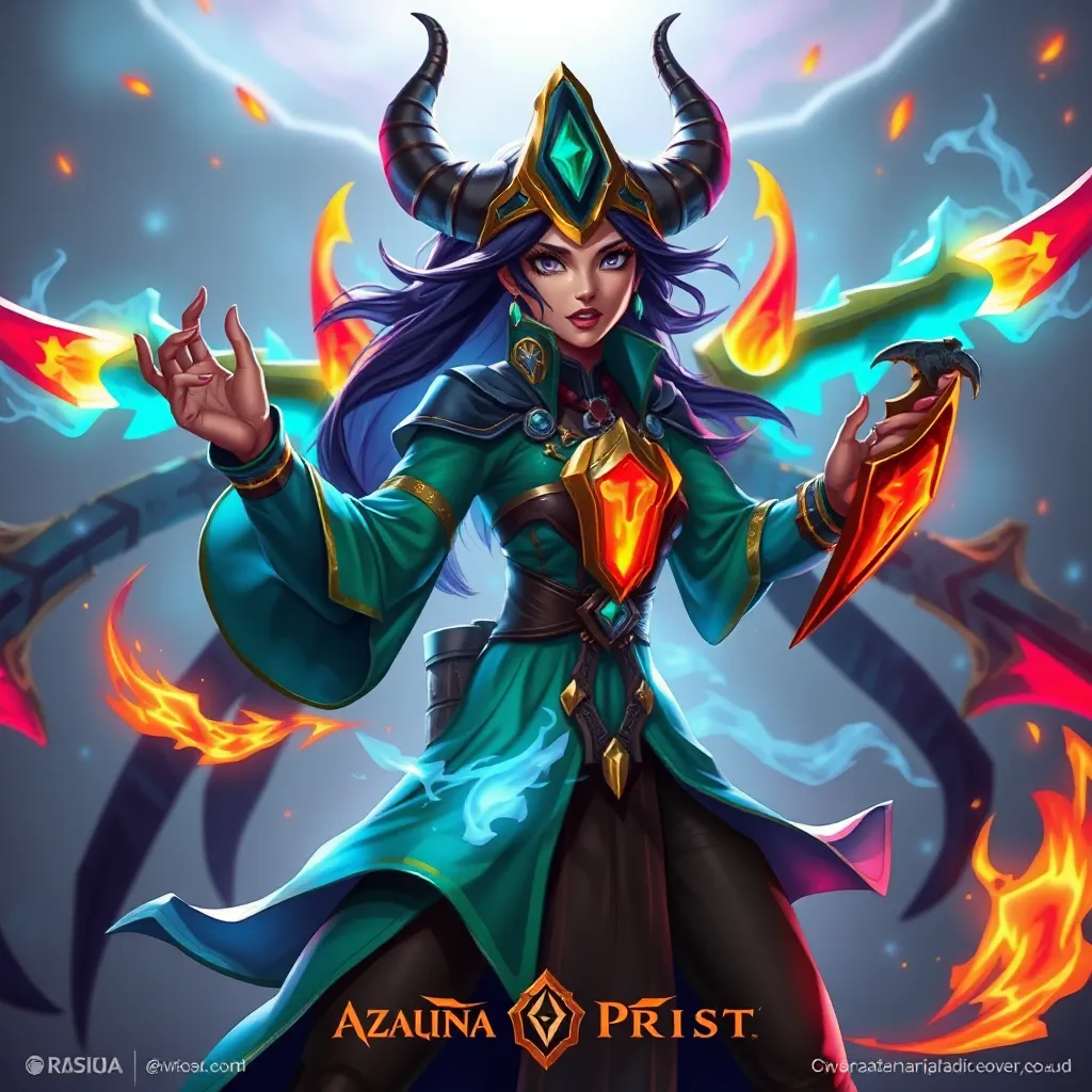 Introducing Azalina: The New Legendary Priest Card : LevelUpTalk