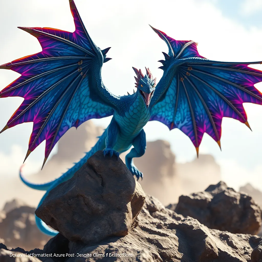 Azure Rathalos Surfaces Despite Claims of Extinction : LevelUpTalk
