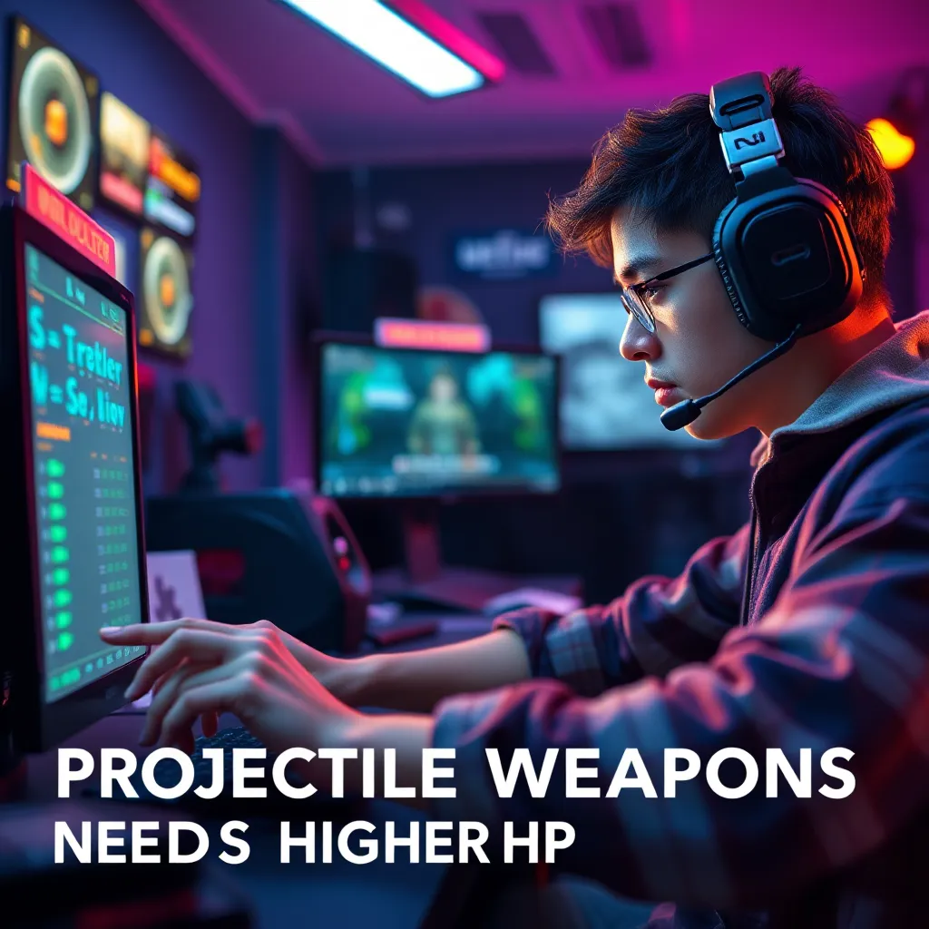 Call for Balance: Projectile Weapons Needs Higher HP : LevelUpTalk