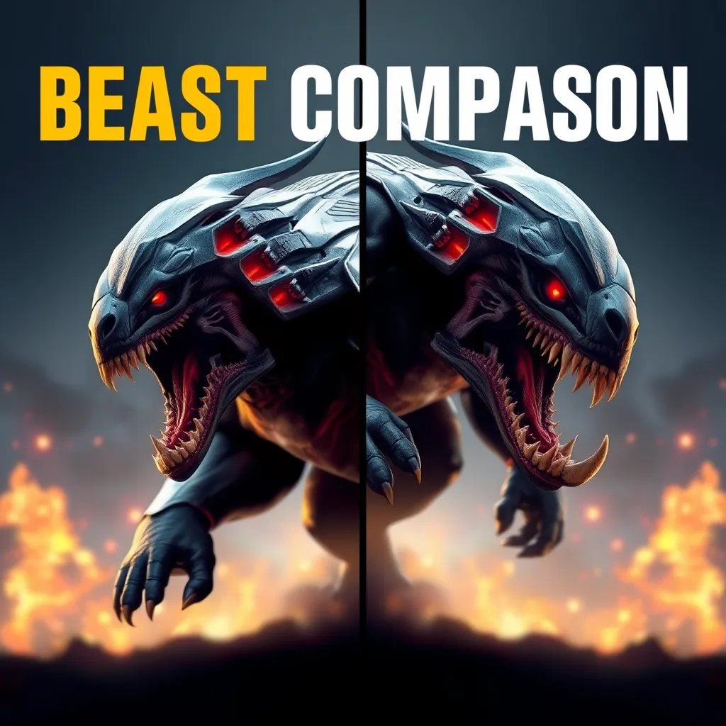 Differences in Beast Design: Promo vs. Game Explained : LevelUpTalk
