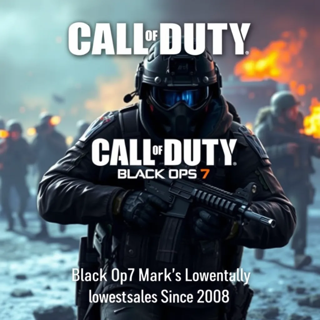 Black Ops 7 Marks Call Of Duty's Lowest Sales Since 2008 : LevelUpTalk