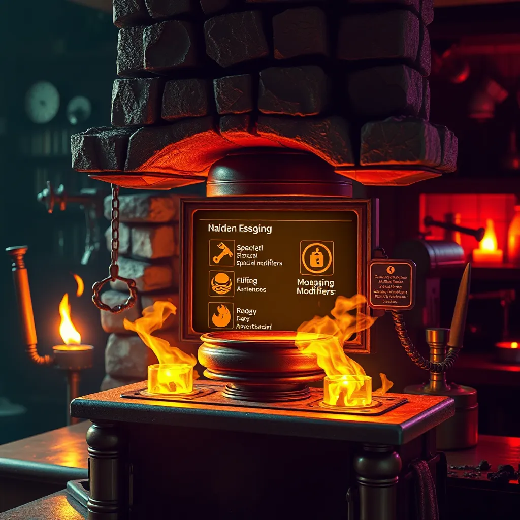 Reforging Unlocking Special Modifiers in Blacksmith Gear Reforging : LevelUpTalk