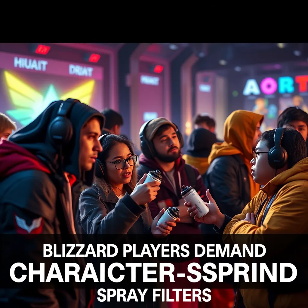 Blizzard Players Demand Character-Specific Spray Filters : LevelUpTalk