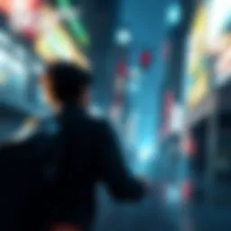 A thrilling scene from 007 First Light showing a character in action, exploring an urban environment, with a focus on dynamic gameplay elements.