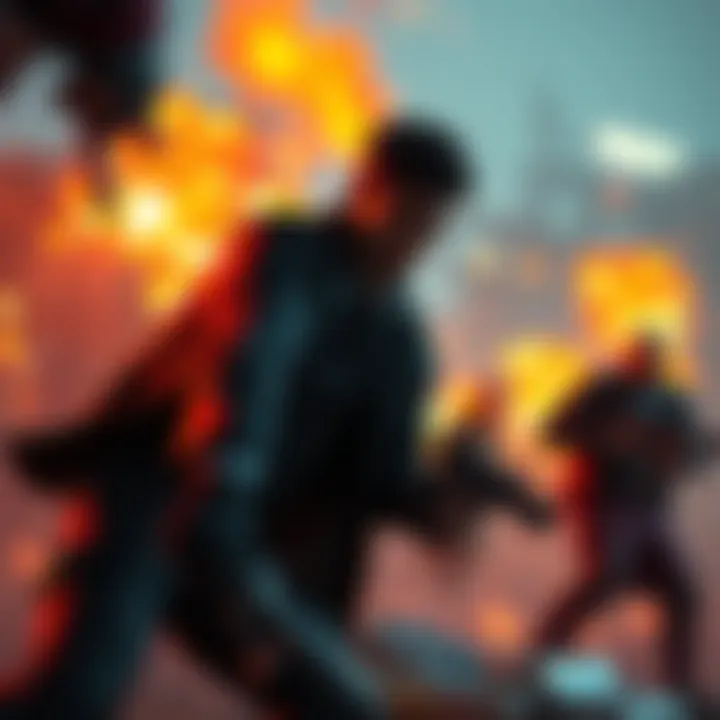 A scene from 007: First Light showing a character engaged in action with unresponsive AI and combat issues