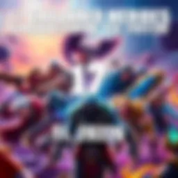 Visual representation showing the 17 heroes that are neither picked nor banned in TI 2026 with a colorful game backdrop