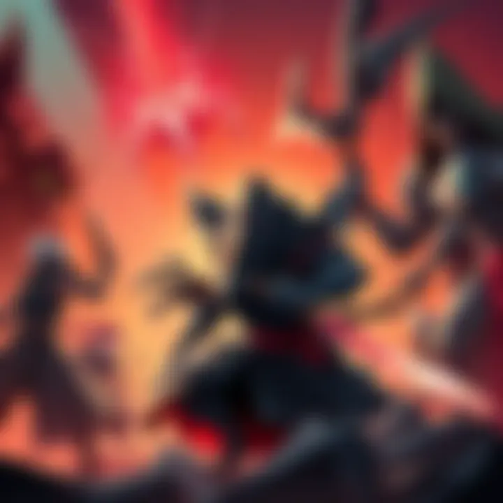 Various characters from 2D soulslike games like Salt and Sanctuary and Blasphemous fighting against enemies in a dark, atmospheric environment
