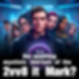 Multiple character avatars in a gameplay scene showing a distinctive mark below them, highlighting its inconsistent appearance.