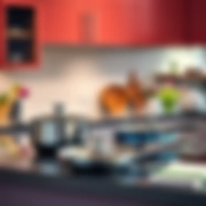 A versatile 4-piece set displayed on a kitchen countertop, showcasing its practical design for daily convenience.