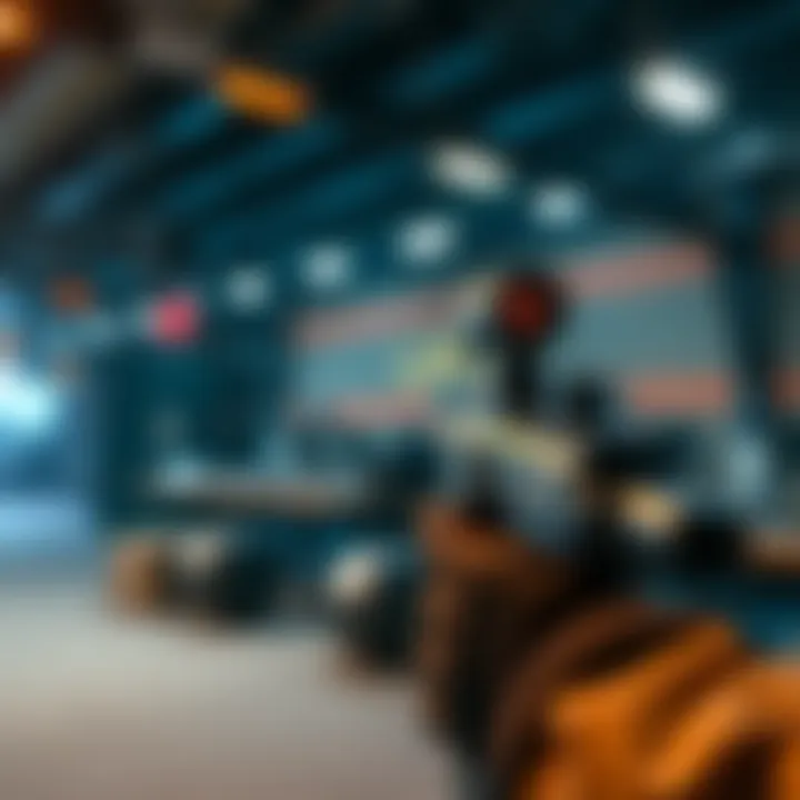 A player aims with a 5.56.45 round in a game setting, frustrated by its performance compared to other weapons.