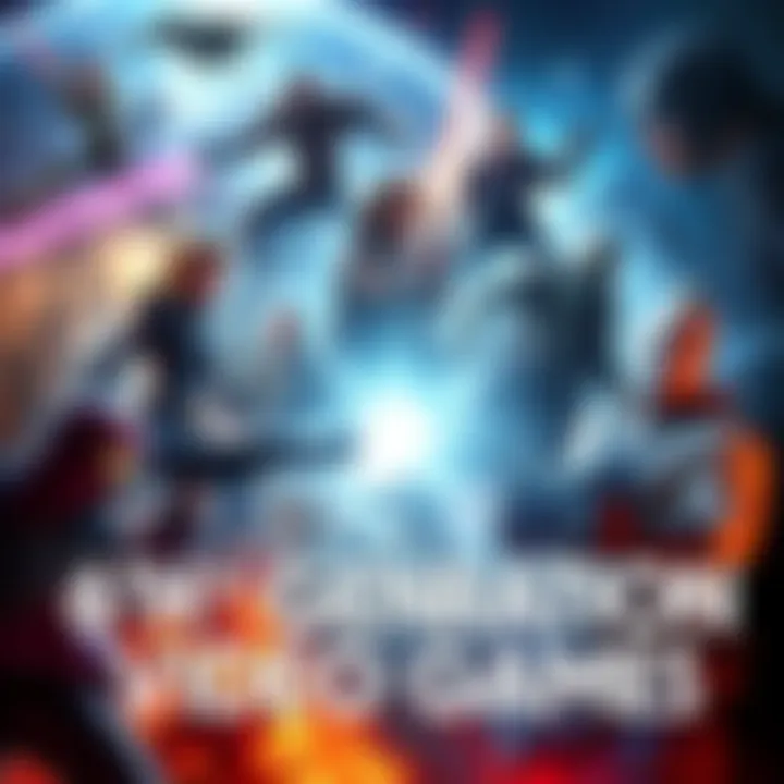 A collage of popular 6th generation video games, showcasing characters and scenes from iconic titles that influenced the gaming industry.