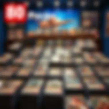 A collection of 80 card packs arranged neatly, highlighting the excitement for the upcoming expansion, showcasing a mix of new and old cards.