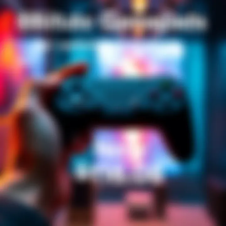 8Bitdo Micro Bluetooth Gamepad shown in hand, suitable for Switch and Android devices