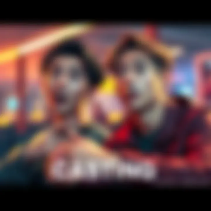 CJCJ and Johnnyboi looking surprised as they are informed about their removal from the Major casting roles