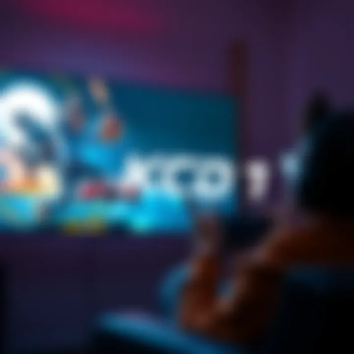 KCD1 game logo with enhanced graphics display and a gamer enjoying the experience on a console