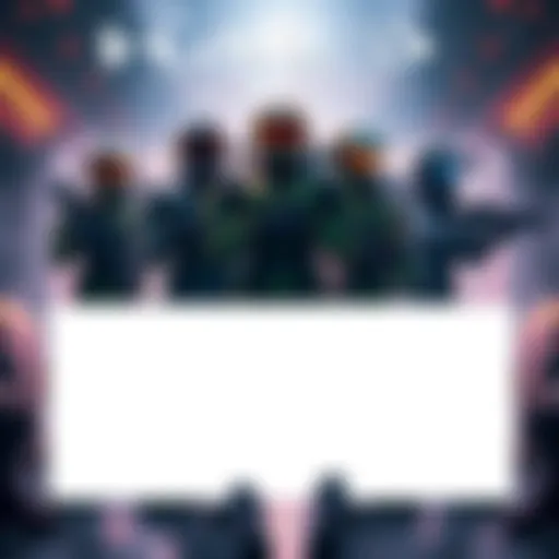 OMiT Halo team members Sparty, Breakingshot, Huss standing together with a blank space for the fourth member