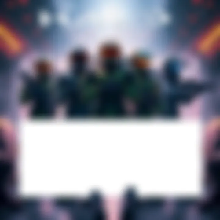 OMiT Halo team members Sparty, Breakingshot, Huss standing together with a blank space for the fourth member