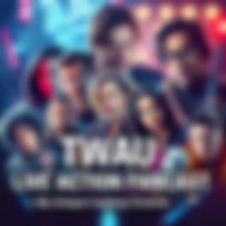 TWAU Live Action FanCast A collage of actors representing characters from TWAU in a live-action setting.