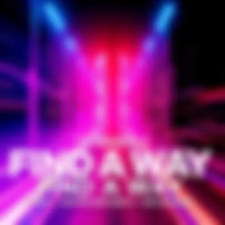 T & Sugah x NCT Remix Cover Cover art for the remix 'Find A Way' featuring vibrant colors and dynamic musical elements.