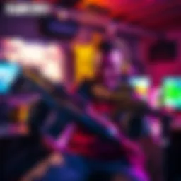 A fan showcasing the A52 from Far Cry 4 and ACE from Far Cry 3 in a vibrant gaming setup, highlighting their popularity among gamers.