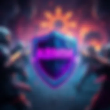 A digital scene showing ABMM as a shield against cheaters, with ARC Raiders gameplay in the background highlighting the struggle of PvE players.
