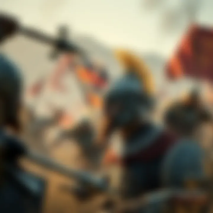A scene showing Vikings in combat, highlighting the engaging gameplay and epic battles in AC Valhalla.