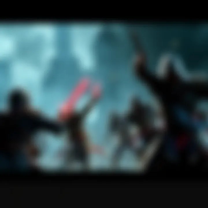 A battle scene from Assassin's Creed IV showing characters in combat, highlighting the action and challenges faced by players.