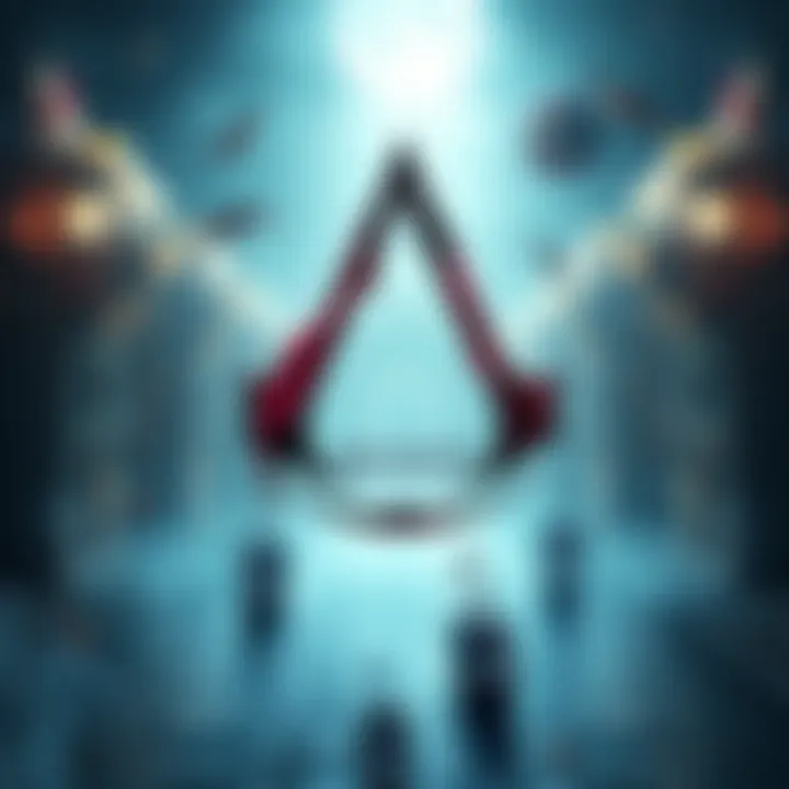 A digital poster featuring the iconic pirate symbol and ships from Assassin's Creed IV Black Flag, showcasing a remake announcement.