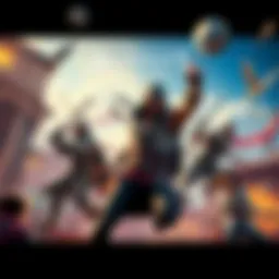 A vibrant scene showcasing characters from the latest AC game remake in an action-packed moment, highlighting classic gameplay elements and nostalgic visuals.