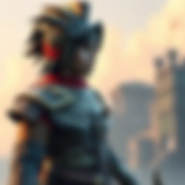 A character from AC Odyssey wearing a unique and stylish outfit, showcasing armor and accessories that reflect player choices.