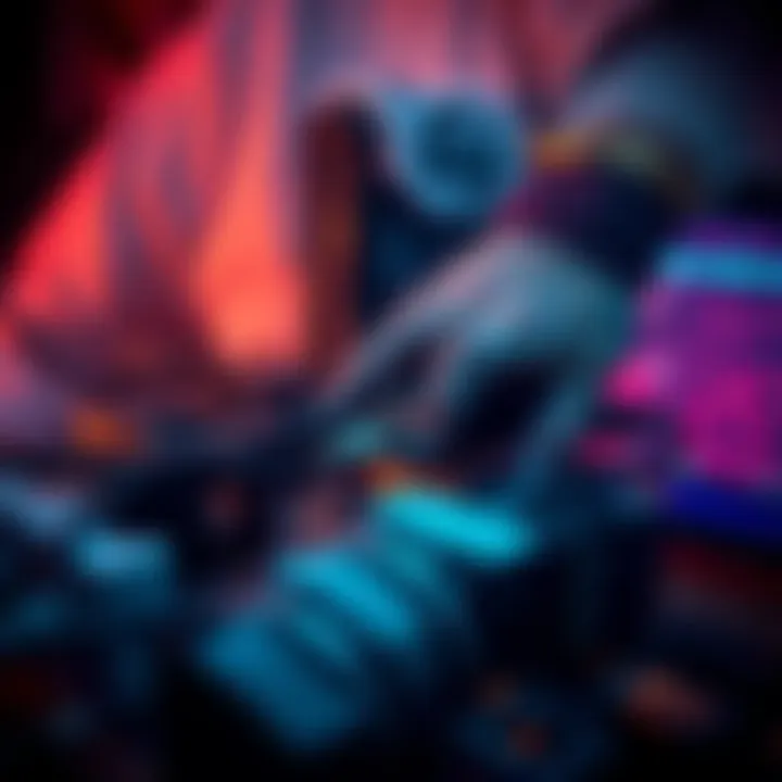 A person connecting an external hard drive to a new PC to retrieve game data for Baldur's Gate 3 after a power outage