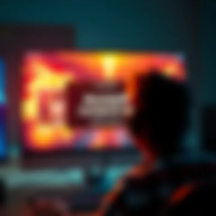 A player shocked by a game ban notification on a computer screen, showing 'Account Compromised' alert.