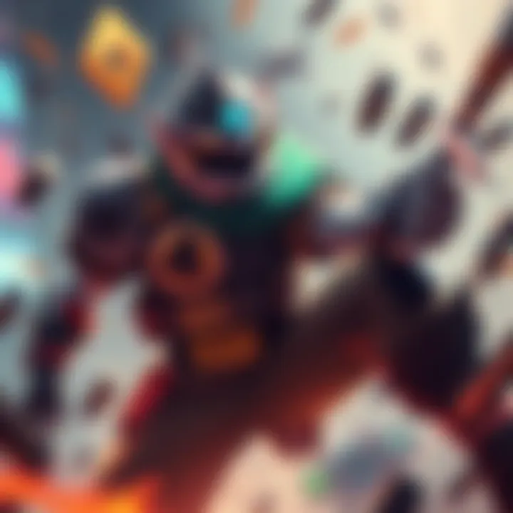 An illustration of the Ace character showcasing his abilities in a dynamic action scene, highlighting his rise in popularity among high-ranking players.