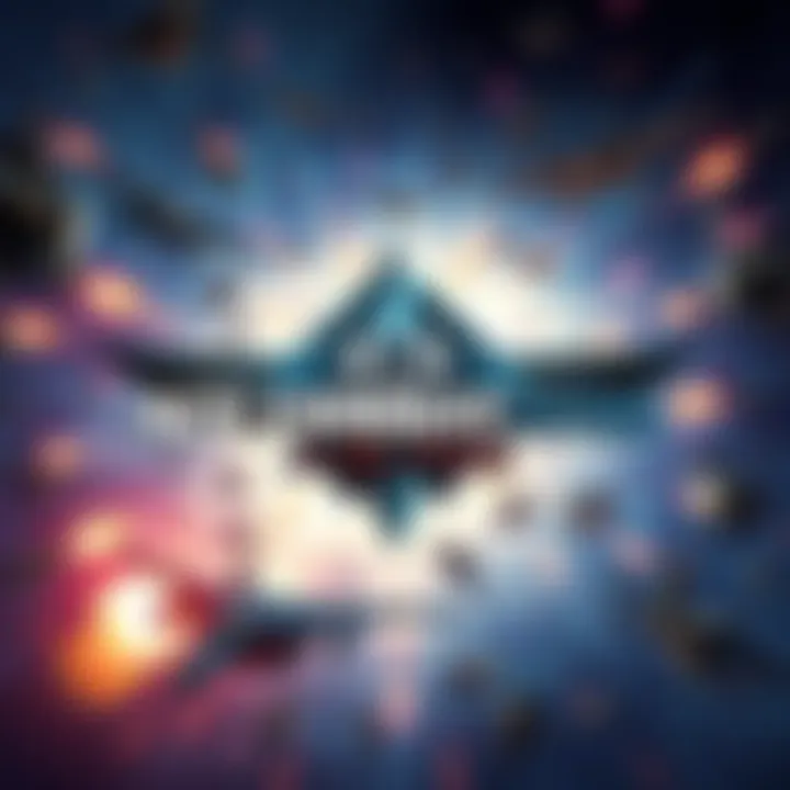 Illustration showing Ace Combat Zero logo with gaming elements and excitement around Steam release