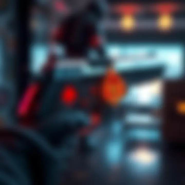 A close-up of the Ace of Spades gun showcasing its sleek design and intricate details, highlighting the Memento Mori and Radiant perks effects in a gameplay setting.