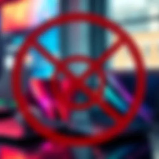 Acer and ASUS laptops displayed with a prohibition sign in Germany