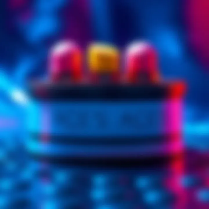 A close-up of Ace's Flipping Flop Cosmetic packaging, showcasing vibrant colors and modern design, capturing attention in the beauty section.