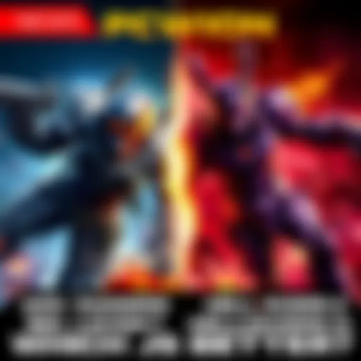 A split image showing intense gameplay from Arc Raiders on one side and HellDivers 2 on the other, highlighting their unique styles and challenges.