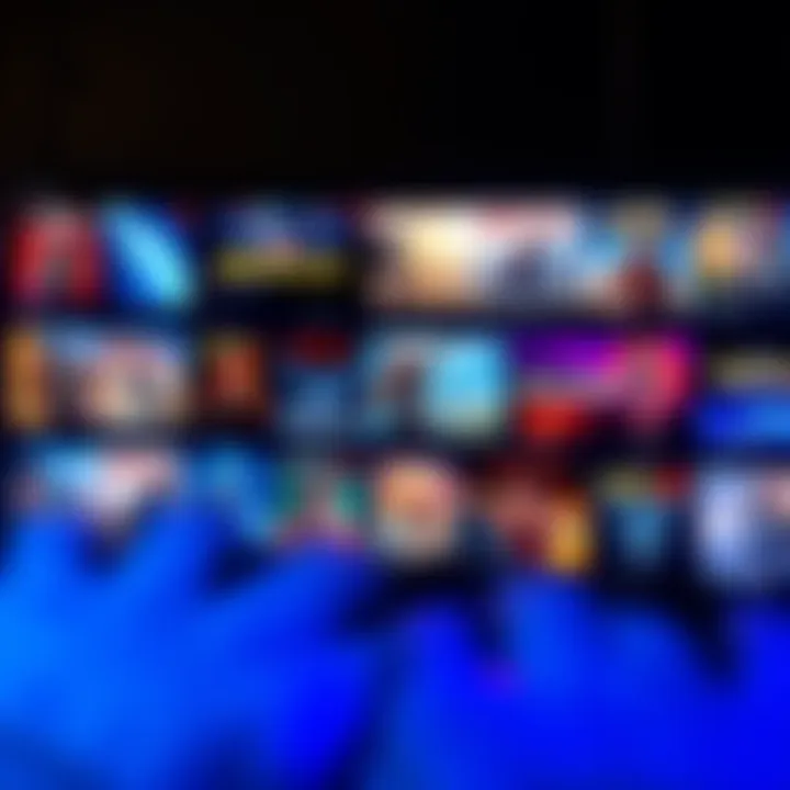 Action adventure games selection A variety of action-adventure games displayed on a screen, showcasing engaging stories and character choices.