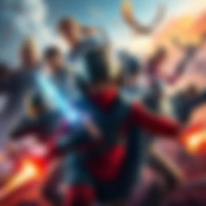 A collage of characters from story-driven action games showcasing adventure and excitement