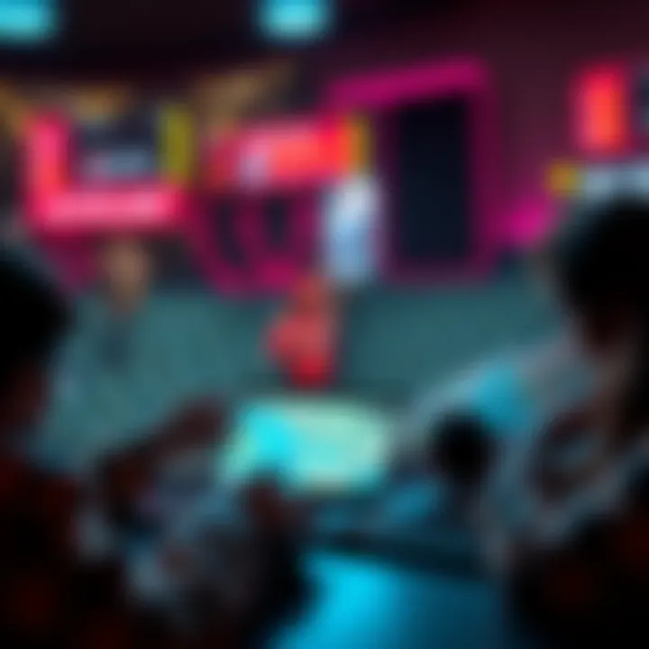 Non-leaders using devices to access active maps and conditions, showcasing a user-friendly interface and reduced confusion.