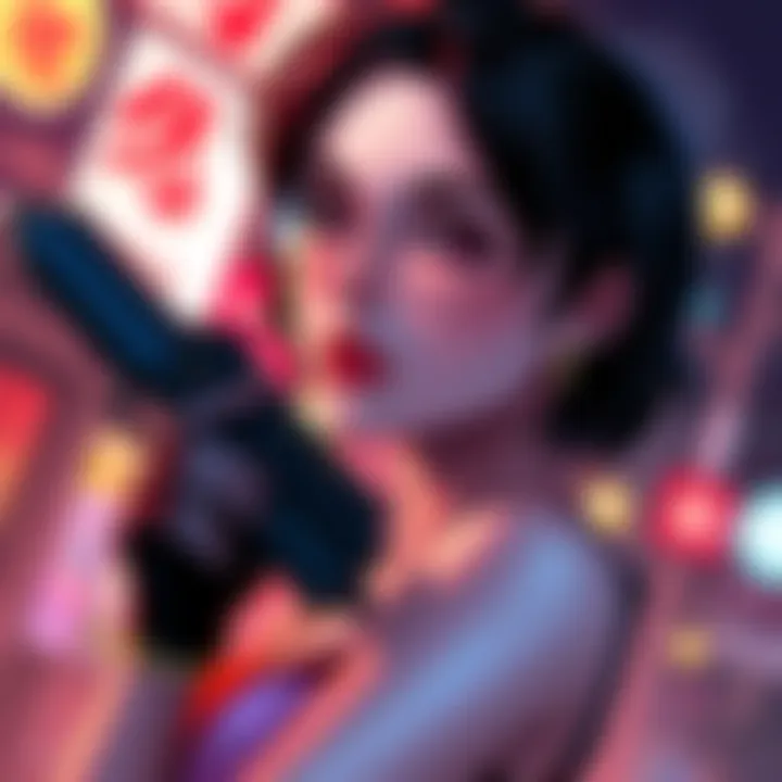 Art of Ada Wong by MikaDArts Artwork featuring Ada Wong, showcasing her stylish character design and vibrant colors