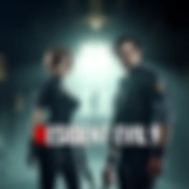 Ada Wong and Leon in Resident Evil 9 Ada Wong and Leon standing together in a dark, mysterious environment, ready for action in Resident Evil 9's DLC.