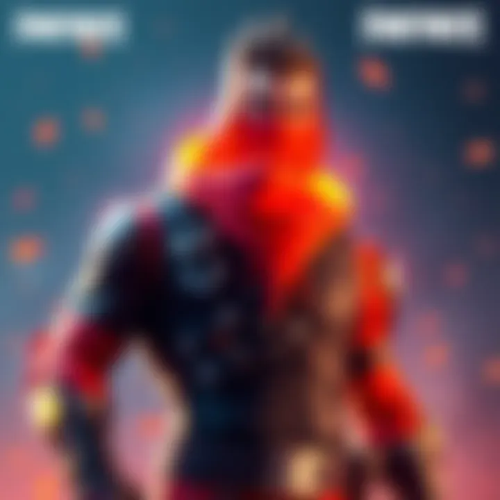 Render of Adam Smasher character from Fortnite showing his in-game model and design details