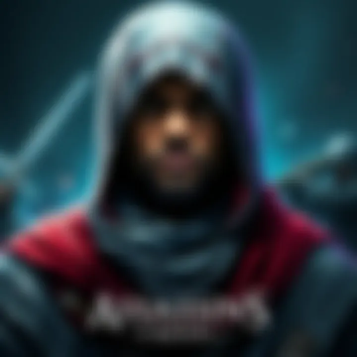 Adewale, a character from Assassin's Creed, depicted with a thoughtful expression and gaming elements in the background, representing speculation about his identity in the remake.