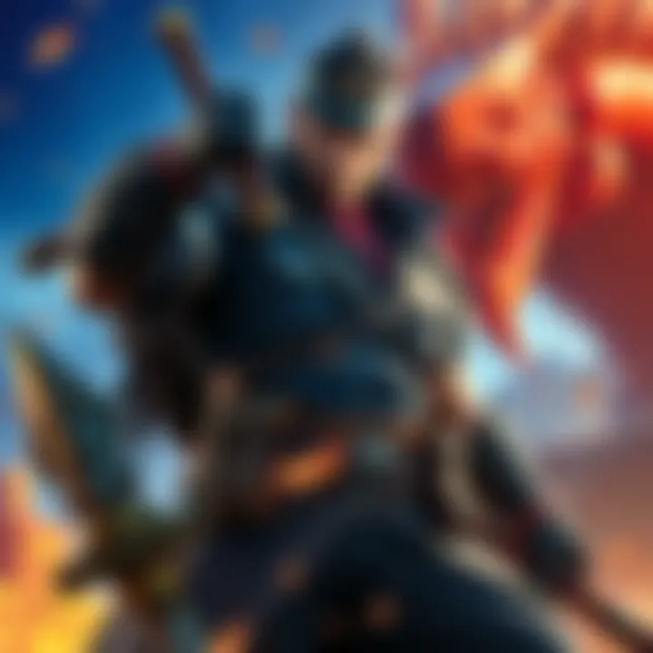 Admiral from MHW in battle stance The Admiral from Monster Hunter World stands ready in a battle pose, showcasing his physical strength with a determined expression, surrounded by elements of the hunting environment.